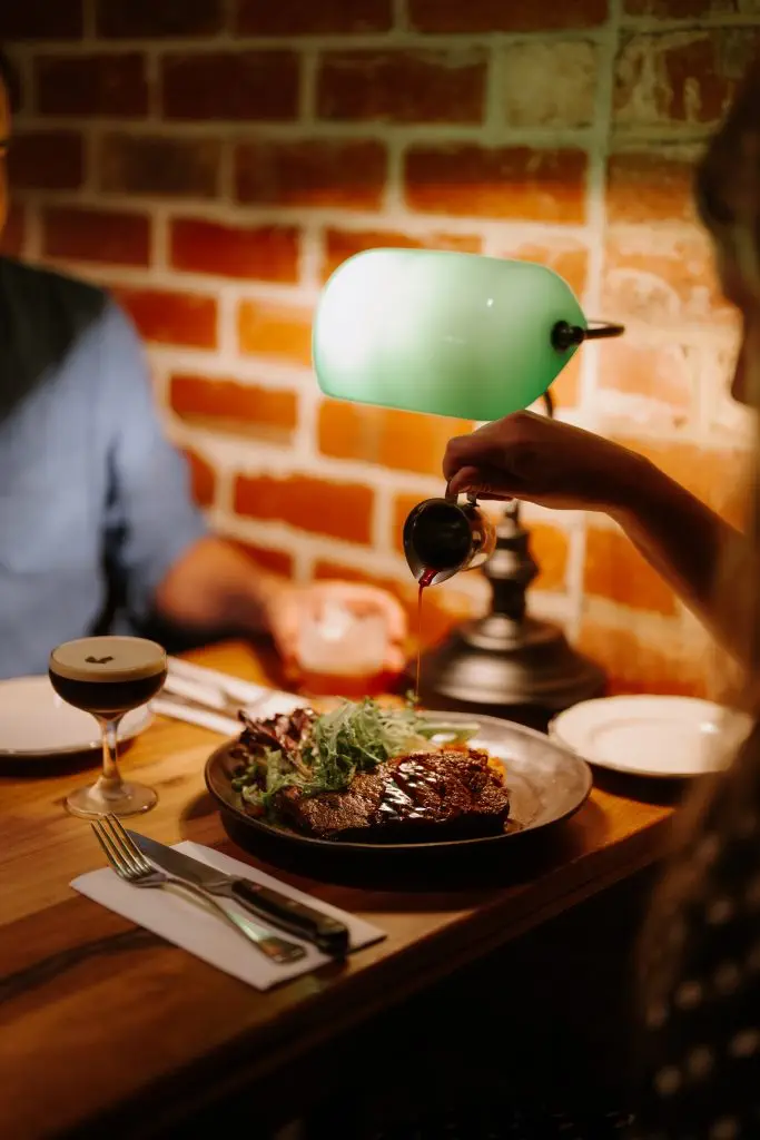 Steak menu